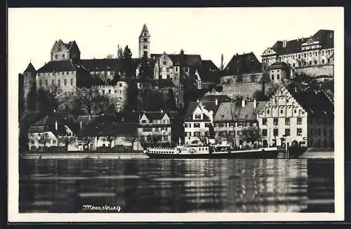 AK Meersburg a. B., Panoramablick vom Wasser aus