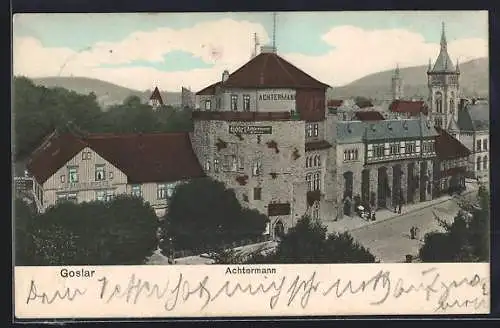 AK Goslar, Hotel Achtermann