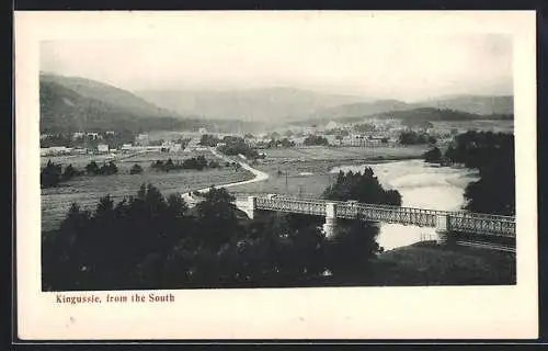 AK Kingussie, Panorama from the South