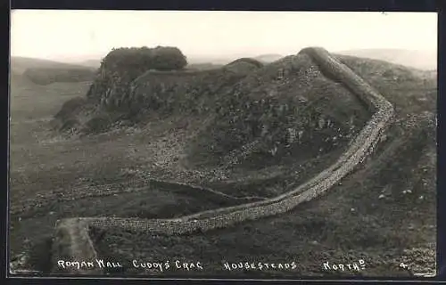 AK Housesteads, Cuddys Crac, Toman Wall