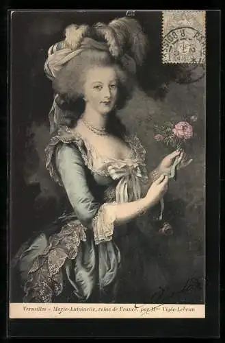 AK Versailles, Marie-Antoinette von Frankreich