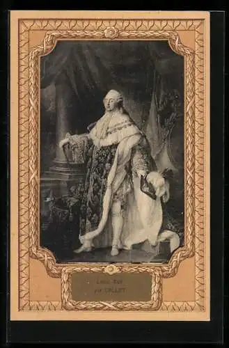 AK Louis XVI. von Frankreich