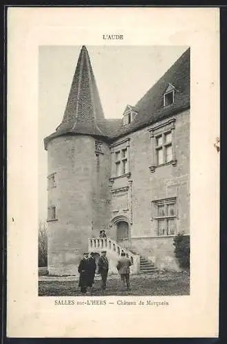 AK Salles-sur-l`Hers, Château de Marquein