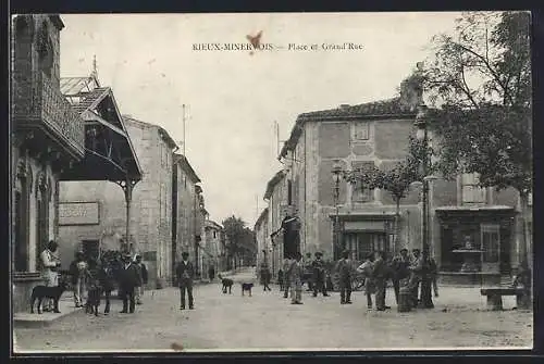 AK Rieux-Minervois, Place et Grand`Rue