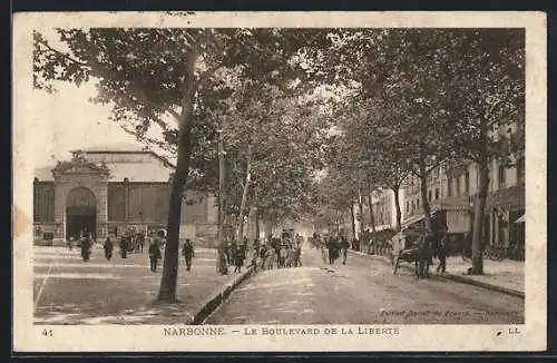 AK Narbonne, Le Boulevard de la Liberté