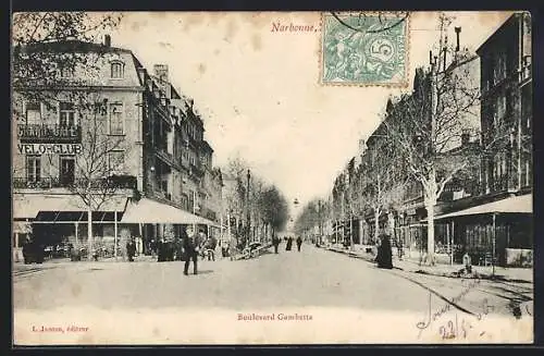 AK Narbonne, Boulevard Gambetta