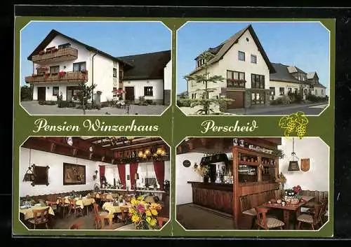 AK Perscheid, Pension Winzerhaus, Römerstrasse 47, Innenansichten