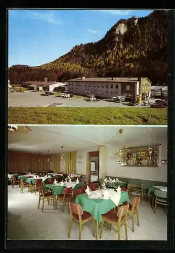 AK Inzell /Obb., Hotel-Restaurant Haus des Sports, Innenansicht