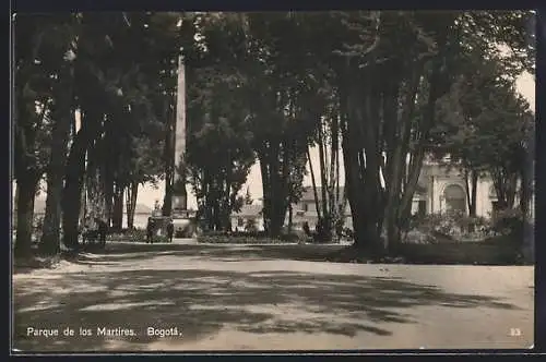 AK Bogotá, Parque de los Martires