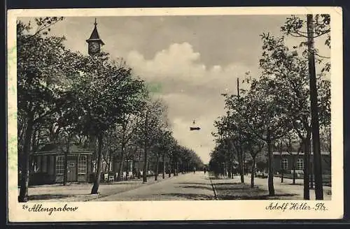 AK Altengrabow, Strasse