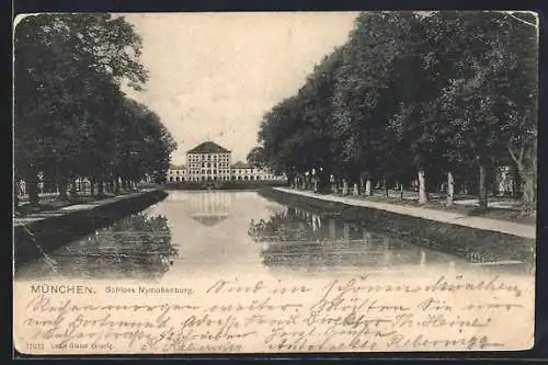 AK München, Schloss Nymphenburg