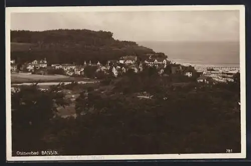 AK Bansin, Ostseebad, Teilansicht