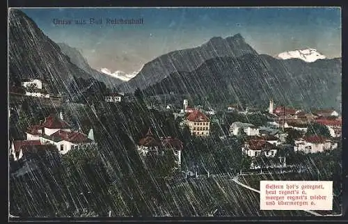 Regen-AK Bad Reichenhall, Ortspanorama