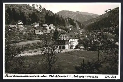 AK Bühlertal /Schwarzwald, Kurhaus Schindelpeter