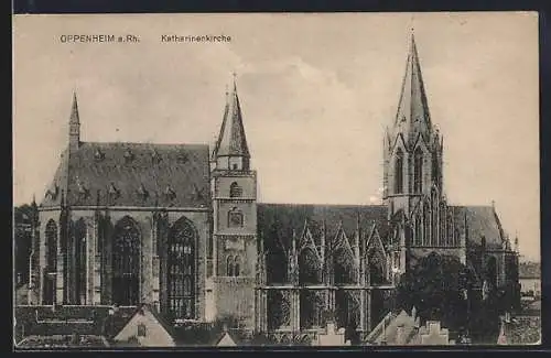 AK Oppenheim a. Rh., Katharinenkirche