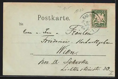 Mondschein-AK Reichenhall, Thunsee