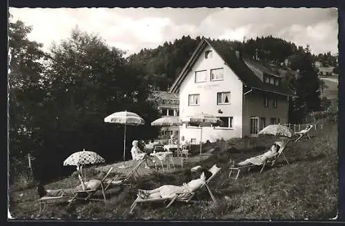 AK Todtmoos /Hochschwarzwald, Pension Haus an der Wehra Helene Fleischmann