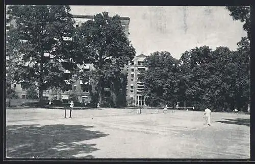 AK Washington D.C., Wardman Park Hotel, Championship Har-Tru tennis courts