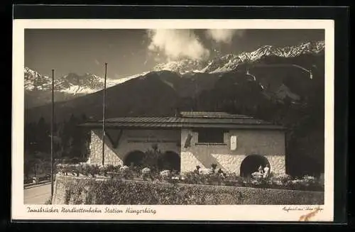 AK Innsbruck, Innsbrucker Nordkettenbahn, Station Hungerburg