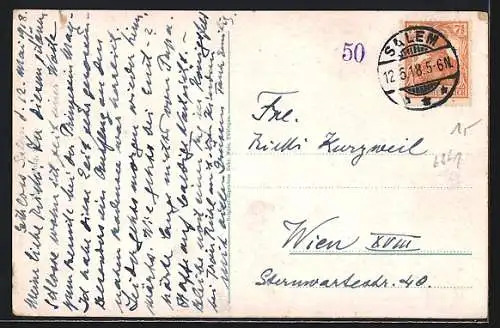 AK Salem / Baden, Ortsansicht mit Strassenmotiv