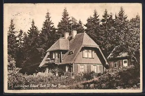 AK Eiland /Tyssa, Haus am Waldrand