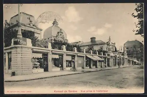 AK Genève, Kursaal, Vue prise à l`extérieur