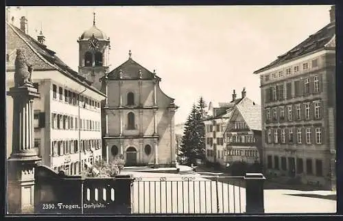 AK Trogen, Blick auf den Dorfplatz
