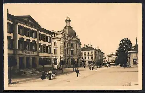 AK Herisau, Realschule und Postgebäude