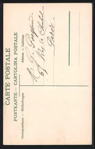 AK Basel, Blick zum Rathaus