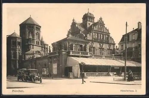 AK München, Künstlerhaus und Synagoge