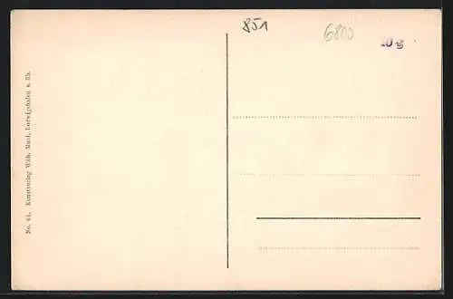 AK Mannheim, an der Rheinbrücke