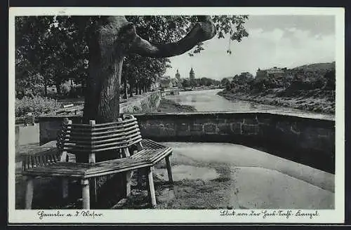 AK Hameln a. d. Weser, Blick von der Hans-Sachs-Kanzel