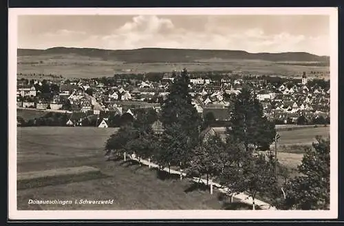 AK Donaueschingen i. Schwarzwald, Ortsansicht im Sonnenschein