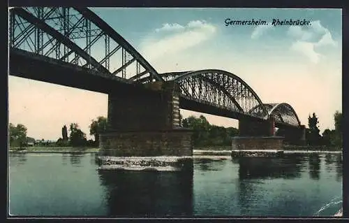 AK Germersheim, Rheinbrücke