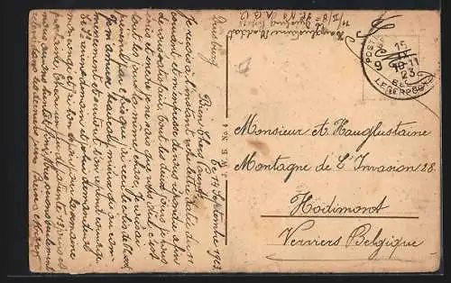 AK Mannheim, Portal der Rheinbrücke