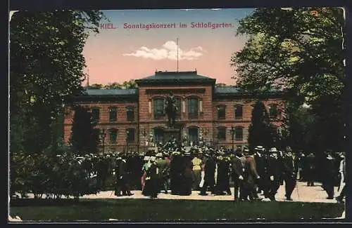 AK Kiel, Sonntagskonzert im Schlossgarten