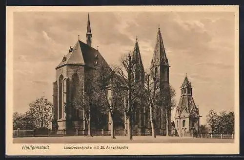 AK Heiligenstadt / Eichsfeld, Liebfrauenkirche mit St. Annenkapelle