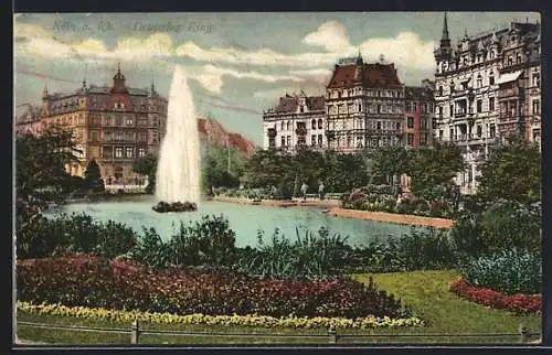 AK Köln-Neustadt, Deutscher Ring mit Apotheke