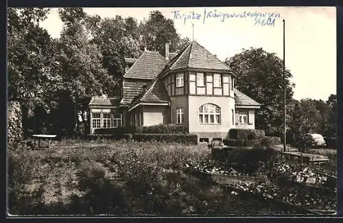 AK Teupitz /Krs. Königs Wusterhausen, Erholungsheim der Charité Berlin