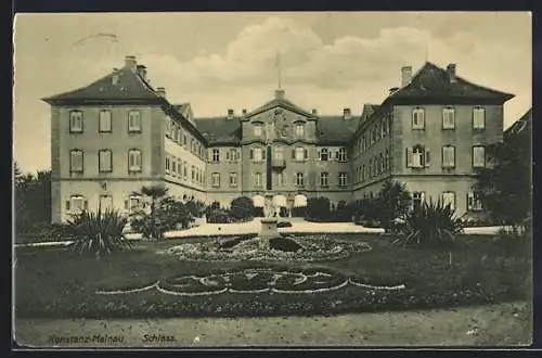 AK Mainau, Blick auf das Schloss