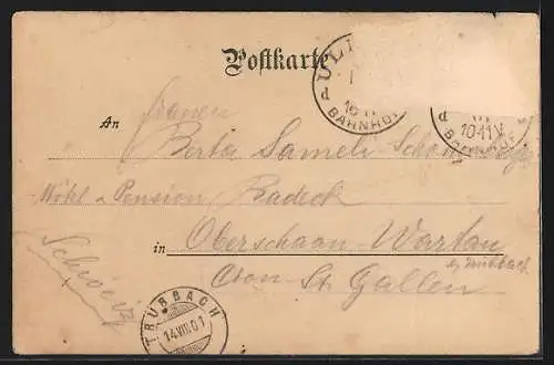 AK Ulm / Donau, Teilansicht mit Münster