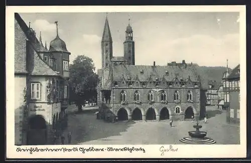 AK Goslar, Marktplatz