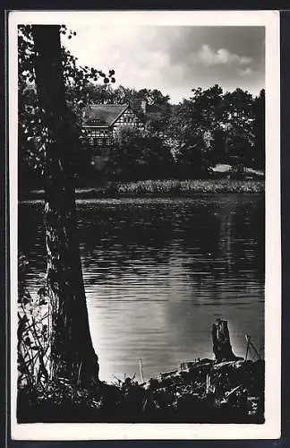 AK Werneuchen, Jugendherberge Tiefensee, Eigenheim d. Reichsverbandes für D.J.H.