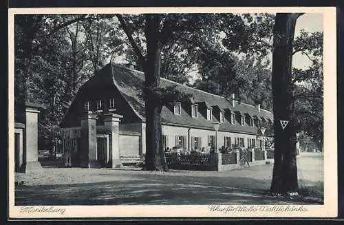 AK Moritzburg / Sachsen, Gasthaus Churfürstliche Waldschänke