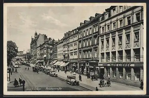 AK Saarbrücken, Reichsstrasse