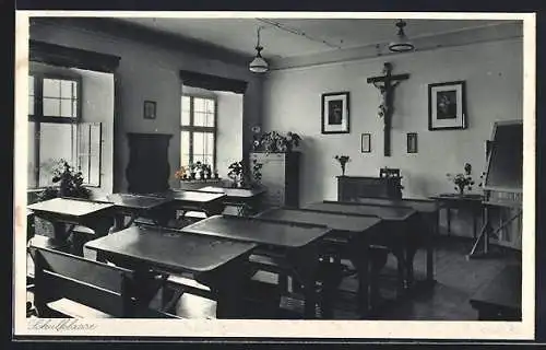 AK Maria Medingen, Höhere Mädchenschule und Internat, Schulklassenzimmer