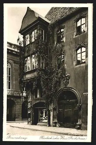 AK Braunschweig, Fäsebeck`sches Haus in der Reichsstrasse