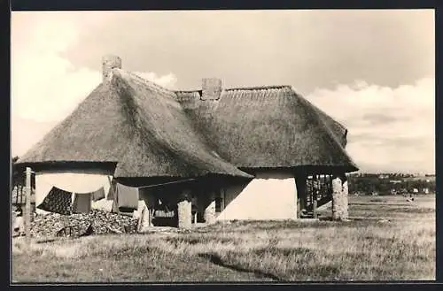 AK Vitte / Hiddensee, Haus Paula an der Strandpromenade