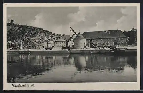 AK Marktbreit, Blick zum Ort