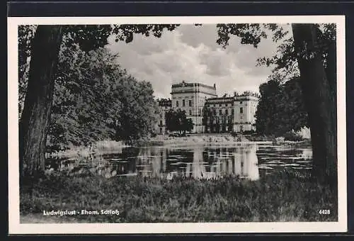 AK Ludwigslust / Meckl., Ehemaliges Schloss